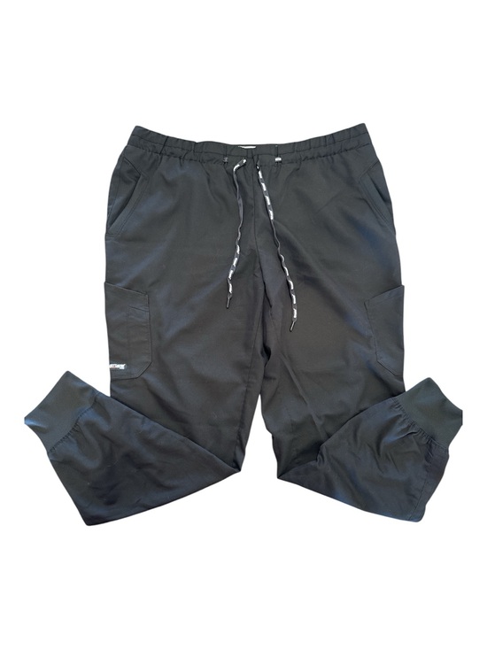 Grey's Anatomy Pants - Grey's Anatomy Black Cargo Jogger Scrub Pants with Drawstring